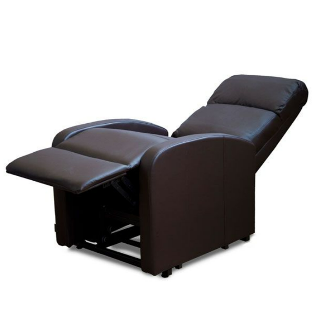 Sillón en posición reclinada